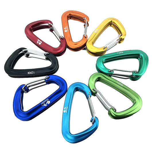 4 PCS Goodwin Hammock Carabiner 12KN Multi-Functional Durable Outdoor Gear for Camping Traveling