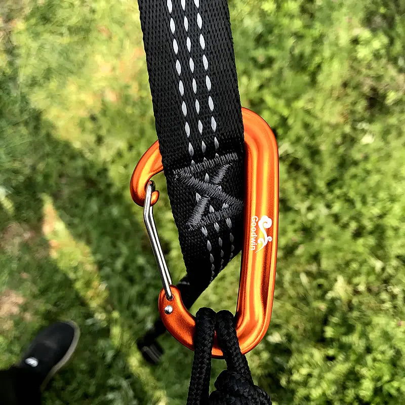 4 PCS Goodwin Hammock Carabiner 12KN Multi-Functional Durable Outdoor Gear for Camping Traveling
