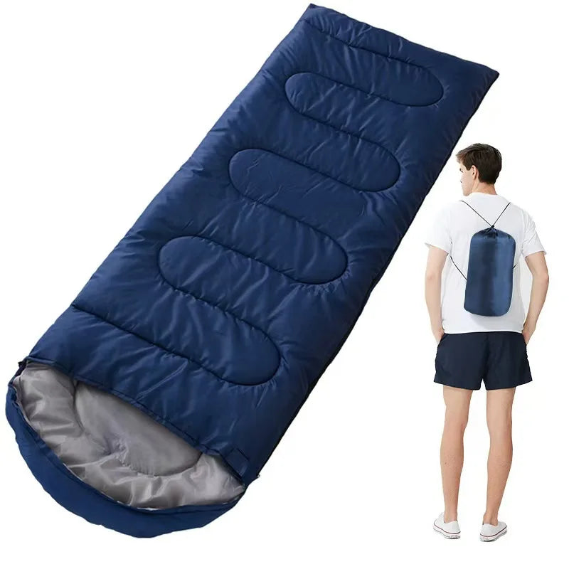 Outdoor camping Camping Warm and dirty adult portable sleeping bag
