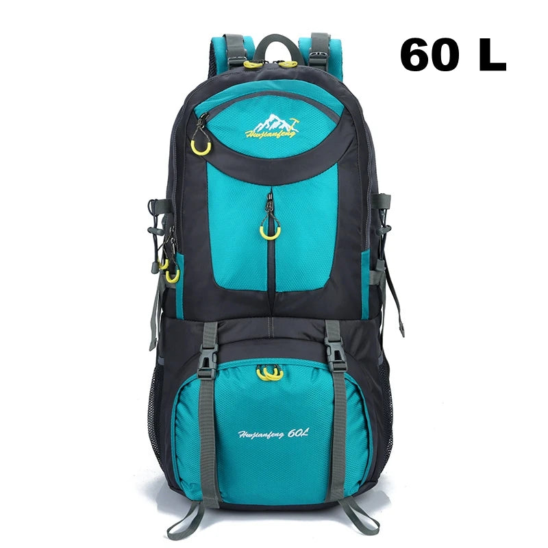 New 40L/50L/60L Outdoor Camping Hiking Backpack Waterproof Men Women Trek Climbing Backpack Large Capacity Mountaineering Bag