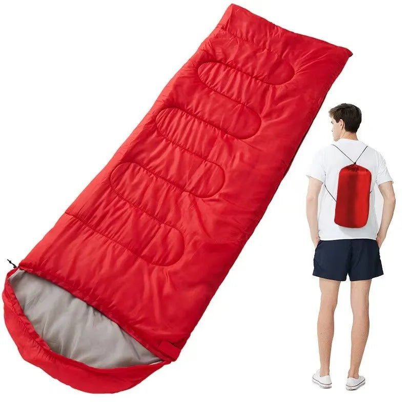Outdoor camping Camping Warm and dirty adult portable sleeping bag