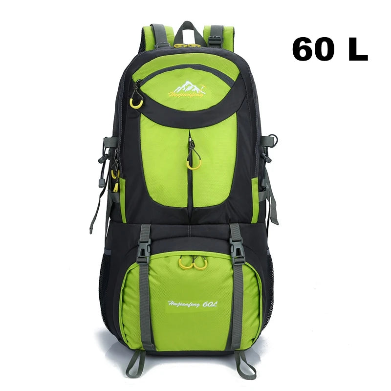 New 40L/50L/60L Outdoor Camping Hiking Backpack Waterproof Men Women Trek Climbing Backpack Large Capacity Mountaineering Bag