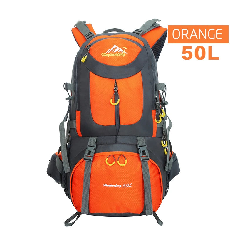 New 40L/50L/60L Outdoor Camping Hiking Backpack Waterproof Men Women Trek Climbing Backpack Large Capacity Mountaineering Bag