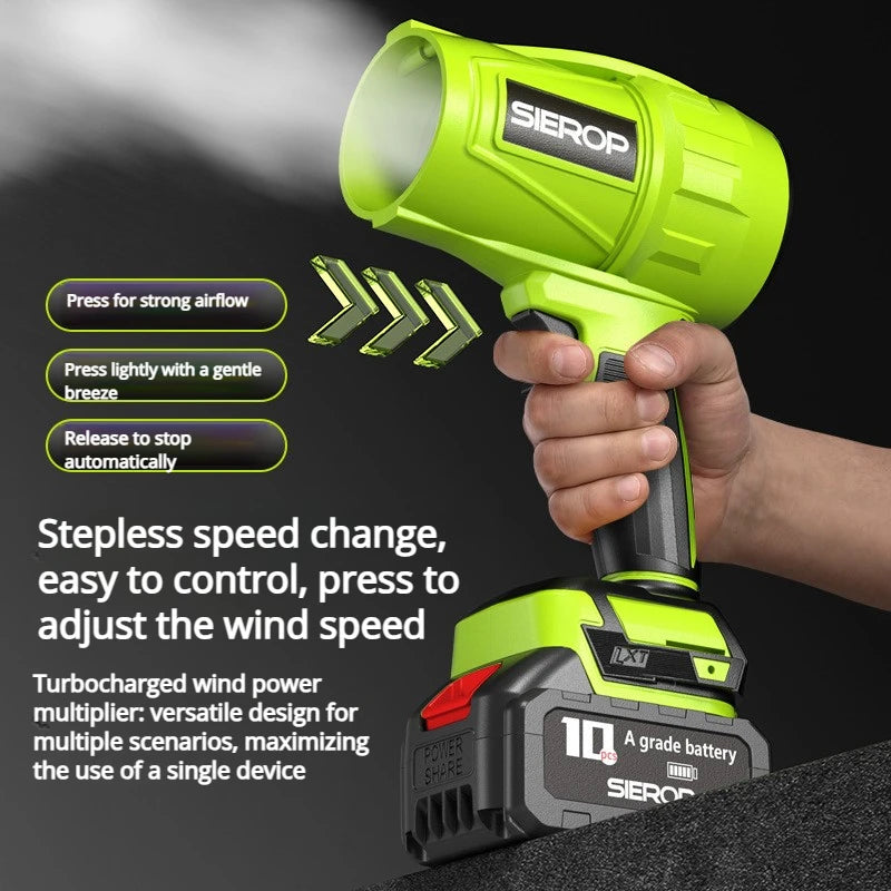Portable Dust Cleaner Mini Blower Seese Turbo Jet Blower Essential Tool for Woodworkers Industrial high power brushless