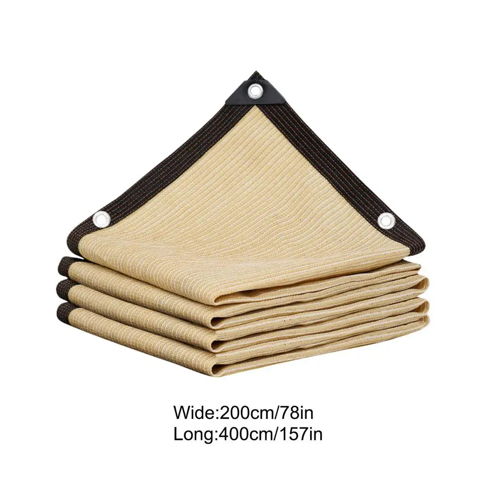 Sail Shade Canopy UV Protection Wind Resistant Waterproof Triangle Sun Shade for Garden Deck Balcony Pool Backyard Patio Camping