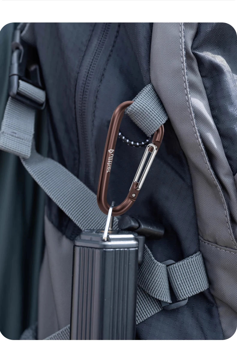 carabiner keychain camping equipments gear accessories tactical accessory edc tool outdoor survival equipment fishing gadgets