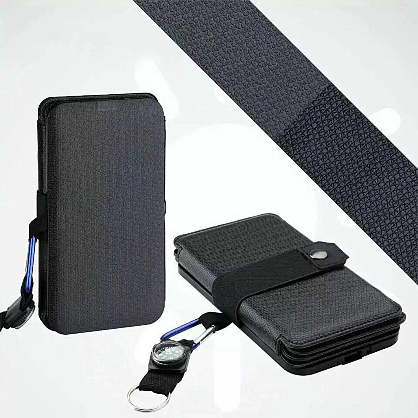 Solar Charger Portable Waterproof Cellphone Charging Device Folding USB Device Charger for Home Outdoor Car RV Hiking Explorer