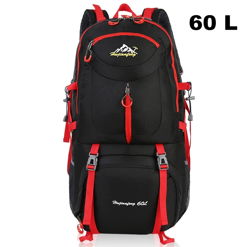 New 40L/50L/60L Outdoor Camping Hiking Backpack Waterproof Men Women Trek Climbing Backpack Large Capacity Mountaineering Bag