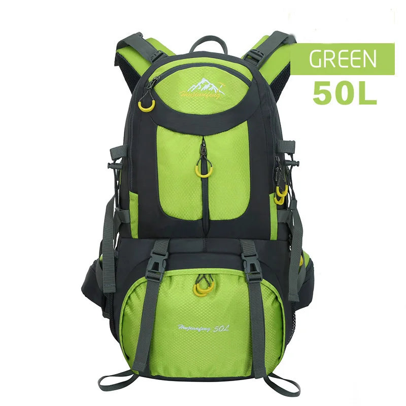 New 40L/50L/60L Outdoor Camping Hiking Backpack Waterproof Men Women Trek Climbing Backpack Large Capacity Mountaineering Bag