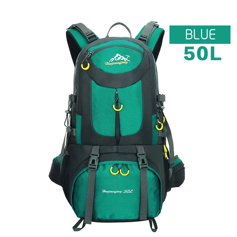 New 40L/50L/60L Outdoor Camping Hiking Backpack Waterproof Men Women Trek Climbing Backpack Large Capacity Mountaineering Bag