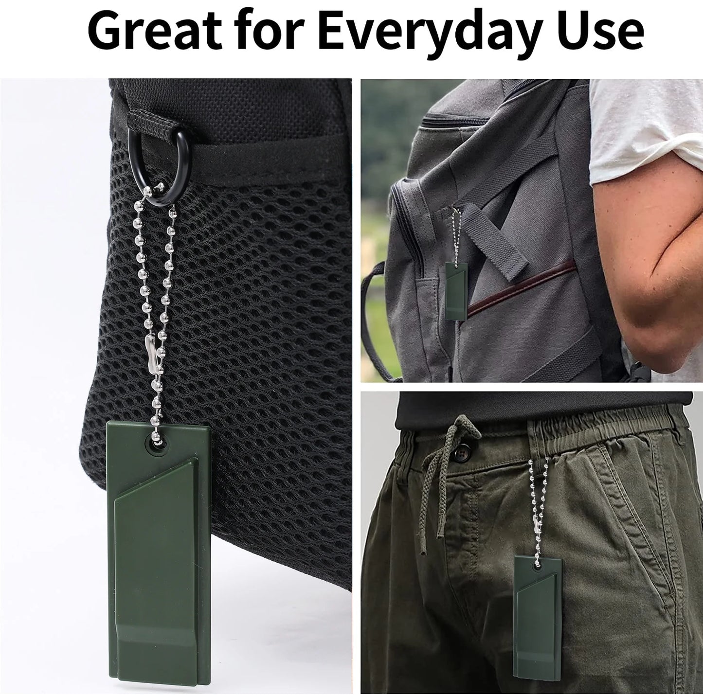 3-Frequency Whistle High Decibel Survival Portable Outdoor Multiple Audio Whistle Camping Emergency Hiking Accessories Edc Tool