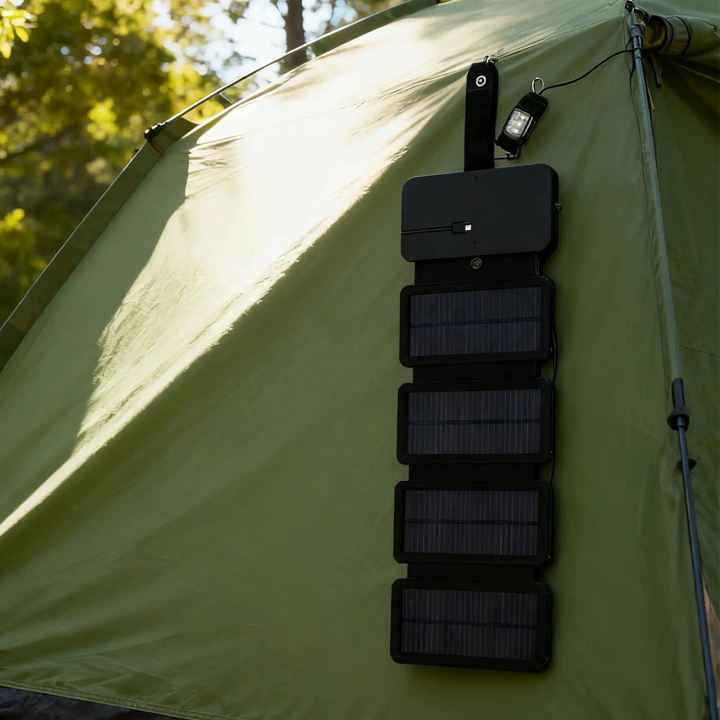 Solar Charger Portable Waterproof Cellphone Charging Device Folding USB Device Charger for Home Outdoor Car RV Hiking Explorer
