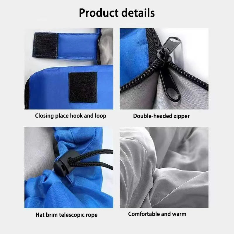 Outdoor camping Camping Warm and dirty adult portable sleeping bag