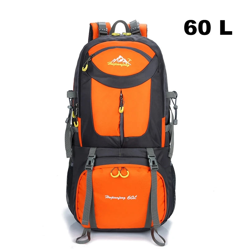 New 40L/50L/60L Outdoor Camping Hiking Backpack Waterproof Men Women Trek Climbing Backpack Large Capacity Mountaineering Bag