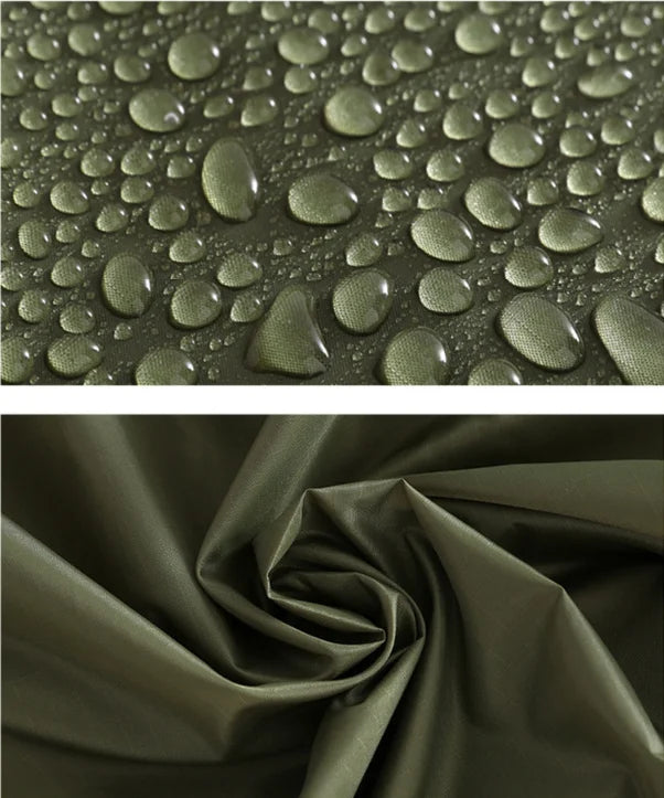 Waterproof Rain Poncho Lightweight Hooded Rain Coat Picnic Mat Blanket Sun Shelter for Outdoor Camping Hiking Cycling Climbing