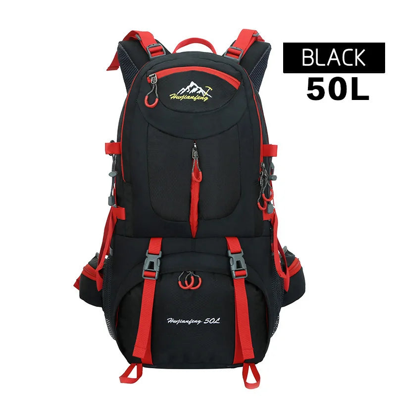 New 40L/50L/60L Outdoor Camping Hiking Backpack Waterproof Men Women Trek Climbing Backpack Large Capacity Mountaineering Bag